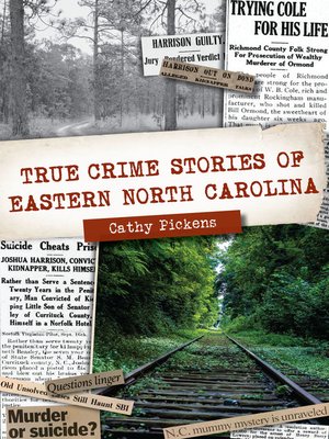 cover image of True Crime Stories of Eastern North Carolina